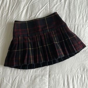 VINTAGE Y2K Abercrombie & Fitch Mini Plaid Skirt